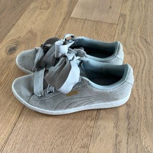 Puma Grey Sneakers (size 6)